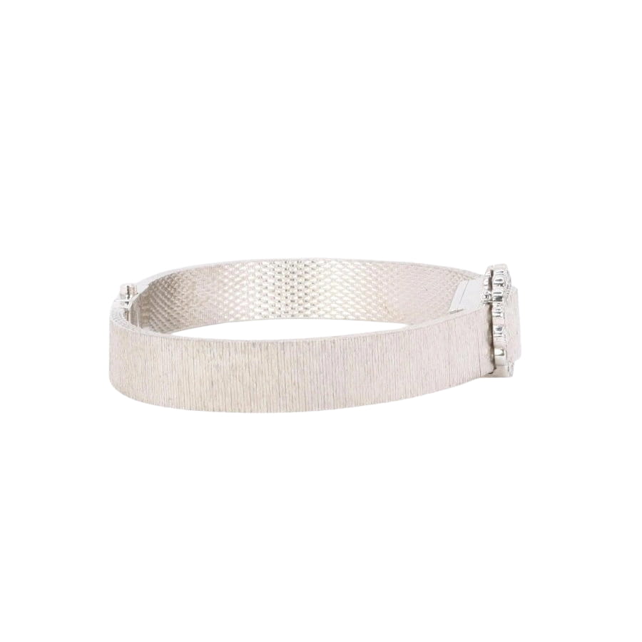 ANDRE COL Montre à secret or blanc diamants - Castafiore