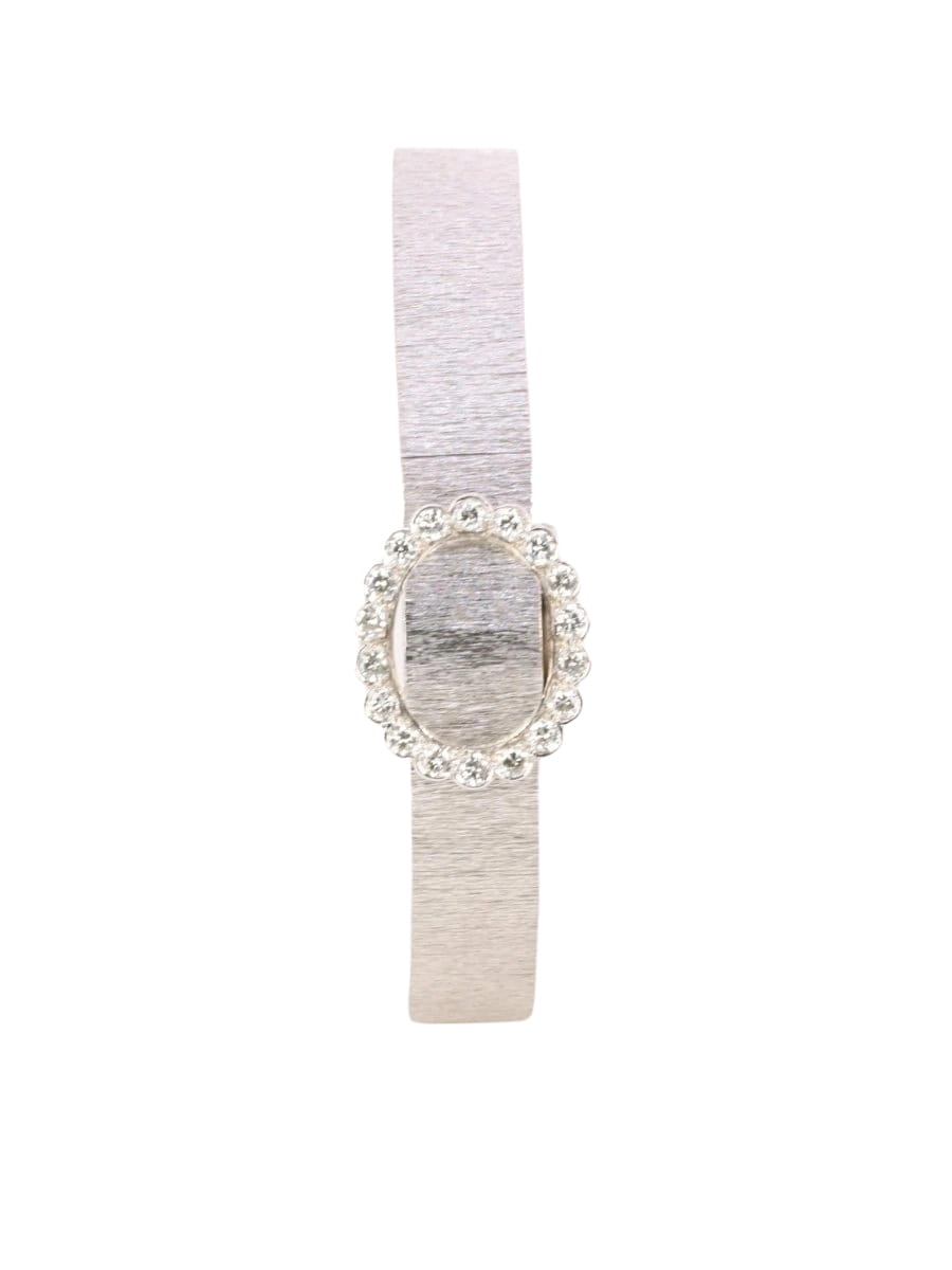 ANDRE COL Montre à secret or blanc diamants - Castafiore