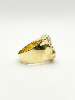 Anello oro 18KT con rubini naturali e diamanti naturali ct 0.70 VVS G - Castafiore