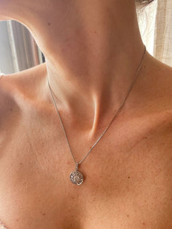 Art Deco 2.10 Carat Diamond Pendant Necklace - Castafiore