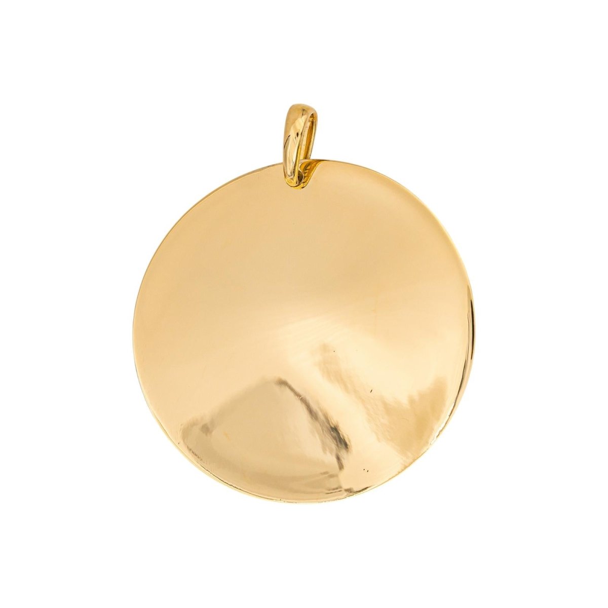 Arthus Bertrand Pendentif Rond Uni Or jaune - Castafiore