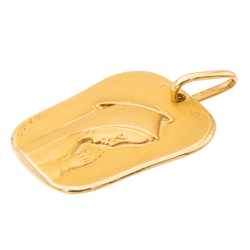 Augis Pendentif Religieux Vierge Marie Or jaune - Castafiore