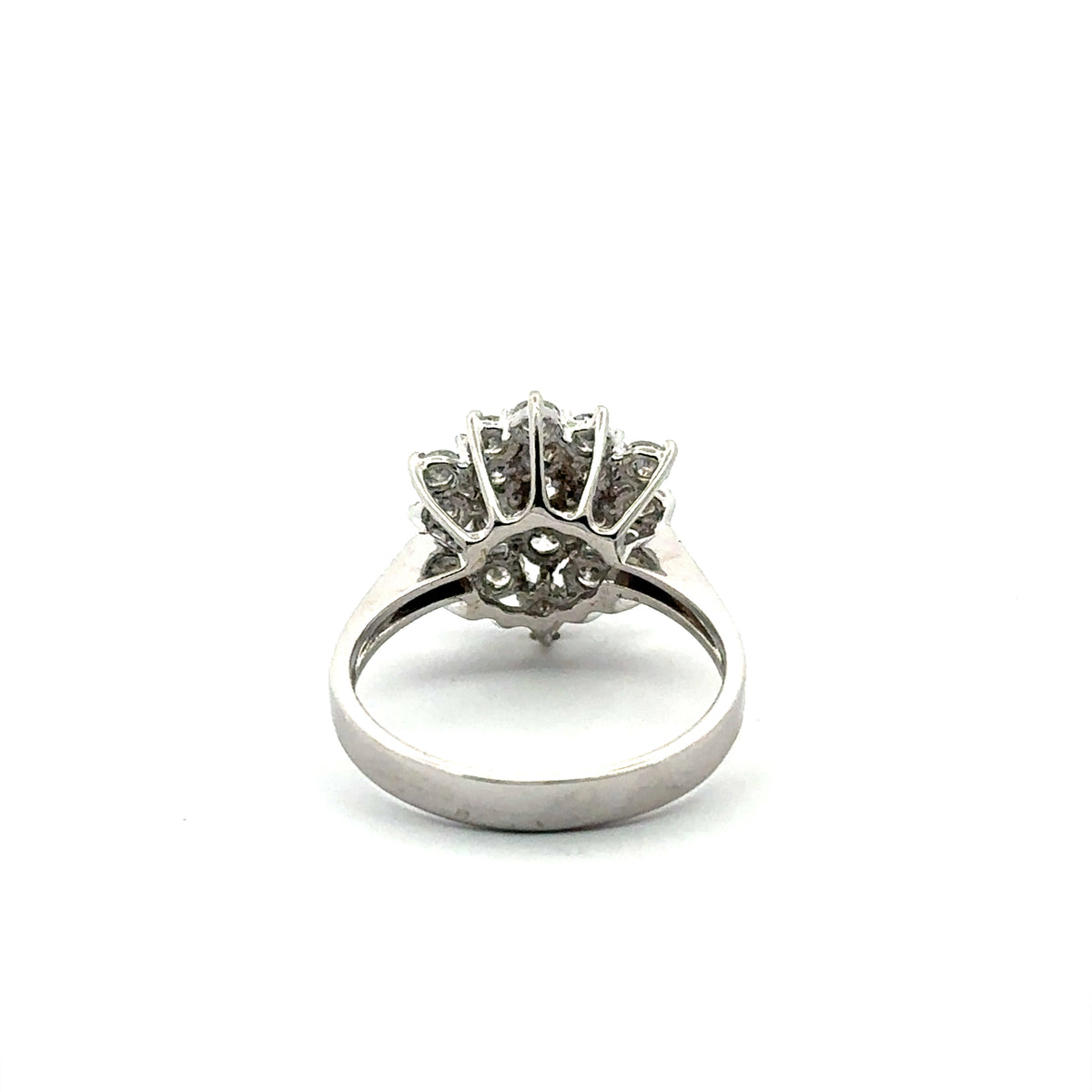 Bague Cocktail en or blanc et diamants
