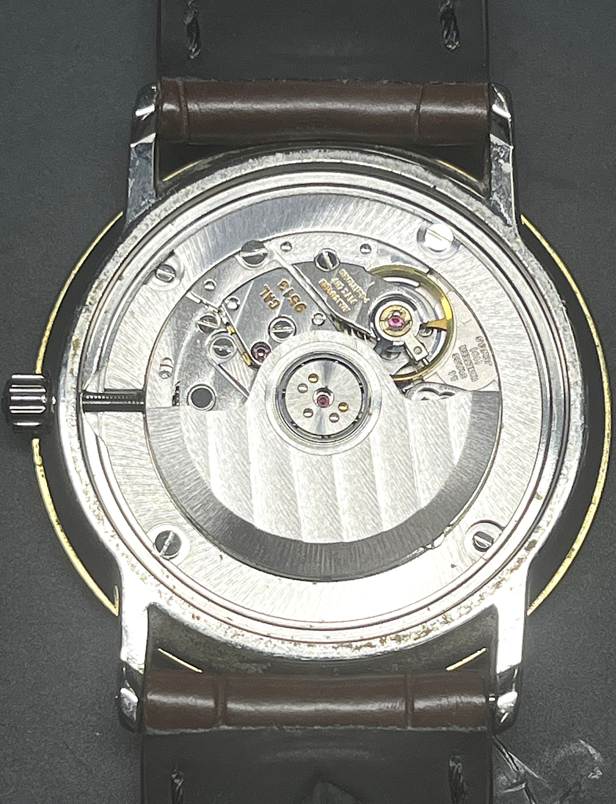 Montre BLANCPAIN Villeret Réf. 0095-1318, en acier et or jaune  Cal. 9513 Automatique, vers 1990.