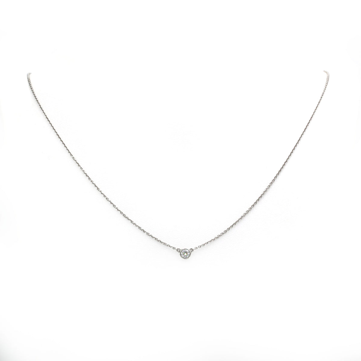 Collier Pendentif TIFFANY & CO. Diamonds By The Yard en platine et diamant