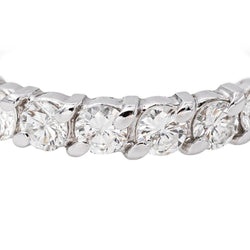Bague Alliance américaine Or blanc Diamant - Castafiore