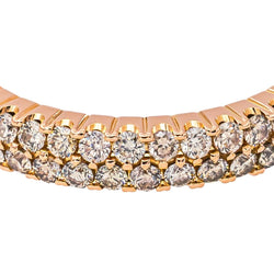 Bague Alliance américaine Or Rose Diamant - Castafiore