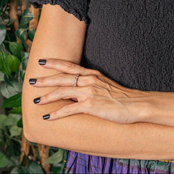 Bague Alliance américaine Or rose Diamant - Castafiore
