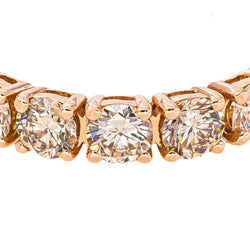 Bague Alliance américaine Or rose Diamant - Castafiore