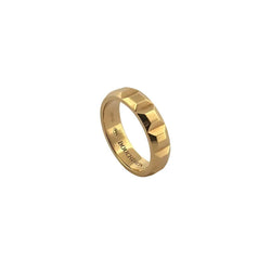 Bague Alliance BOUCHERON "Clous de Paris" en or jaune - Castafiore