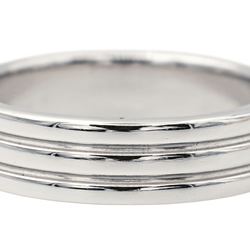 Bague Alliance BOUCHERON "Godron" en platine - Castafiore