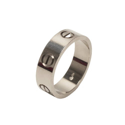 Bague Alliance CARTIER "Love" en or blanc - Castafiore