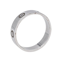 Bague Alliance CARTIER "Love" en or blanc - Castafiore