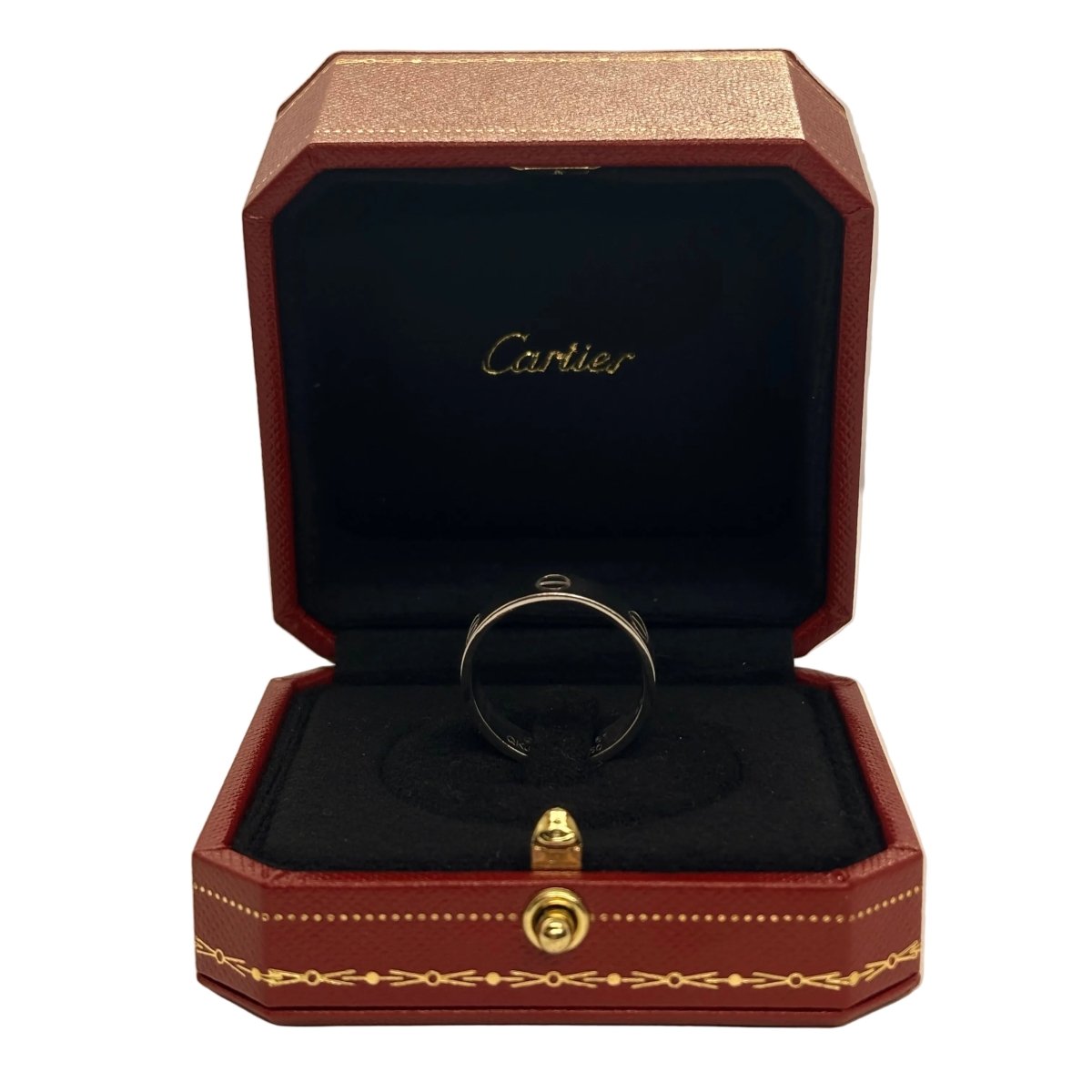Bague Alliance CARTIER "Love" en or blanc - Castafiore