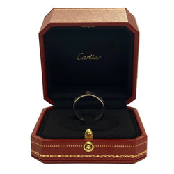 Bague Alliance CARTIER "Love" en or blanc - Castafiore
