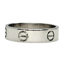 Bague Alliance CARTIER "Love" en or blanc - Castafiore