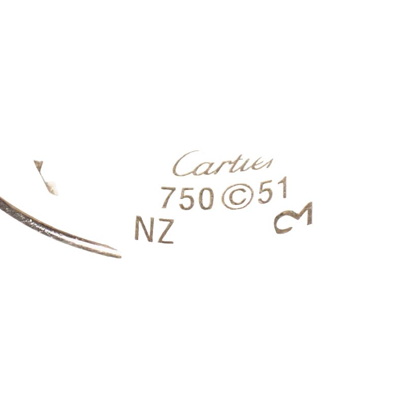 Bague Alliance CARTIER "Love" en or blanc et diamant - Castafiore