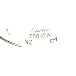 Bague Alliance CARTIER "Love" en or blanc et diamant - Castafiore