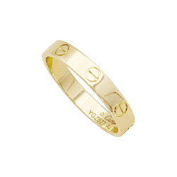 Bague Alliance CARTIER "Love" en or jaune - Castafiore