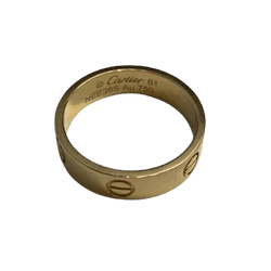 Bague Alliance CARTIER "Love" en or jaune - Castafiore