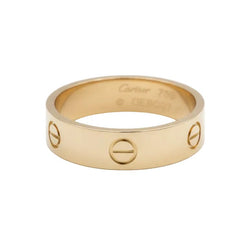 Bague Alliance CARTIER "Love" en or jaune - Castafiore