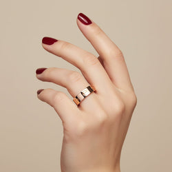 Bague Alliance CARTIER "Love" en or rose - Castafiore