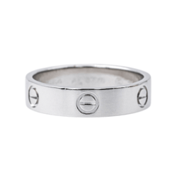 Bague Alliance CARTIER "Love" en platine - Castafiore