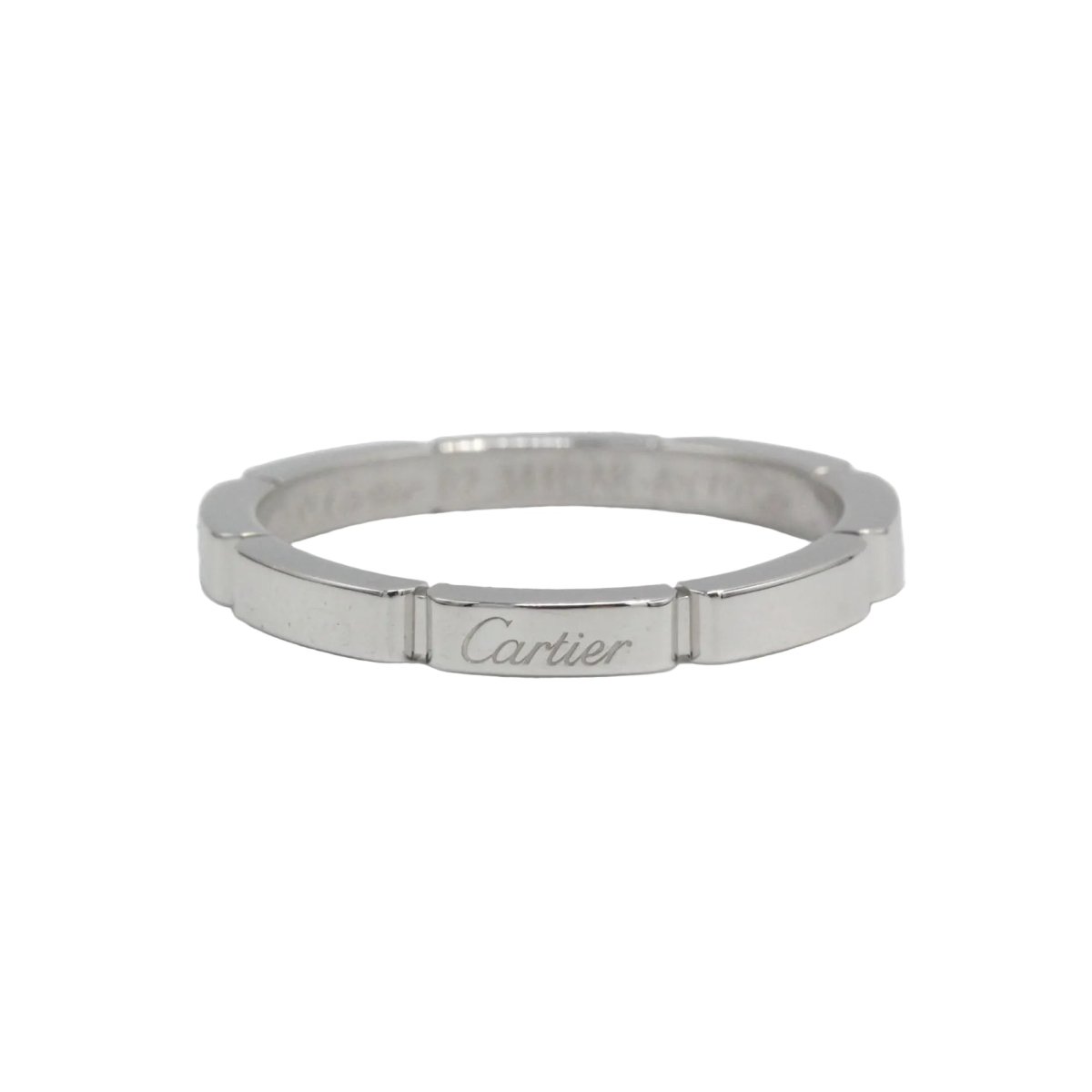 Bague Alliance CARTIER "Panthère" en or blanc - Castafiore