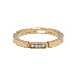 Bague Alliance CARTIER Panthère en or rose et diamants