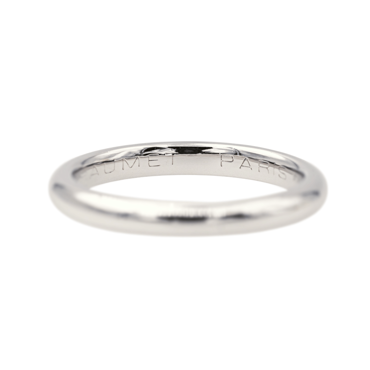 Bague Alliance CHAUMET "Les Éternelles de Chaumet" en platine et diamant - Castafiore