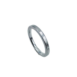 Bague Alliance CHAUMET "Les Éternelles" en platine et diamant - Castafiore