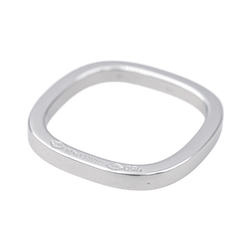 Bague Alliance DINH VAN "Carrée" en or blanc - Castafiore