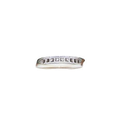 Bague Alliance en or blanc et diamants - Castafiore