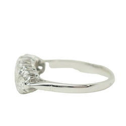 Bague Alliance en or blanc et diamants - Castafiore