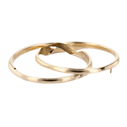 Bague Alliance en or jaune - Castafiore