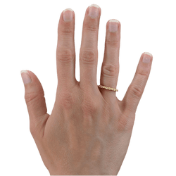 Bague Alliance en or jaune - Castafiore
