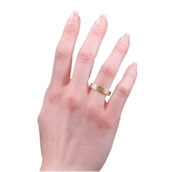 Bague Alliance en or jaune - Castafiore
