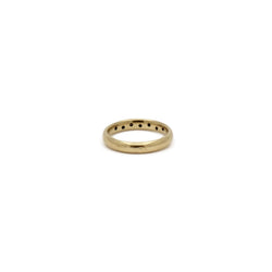 Bague Alliance en or jaune et diamants