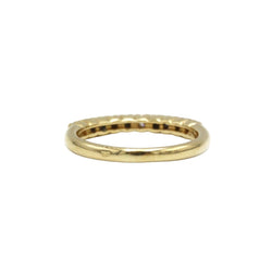 Bague Alliance en or jaune et diamants - Castafiore