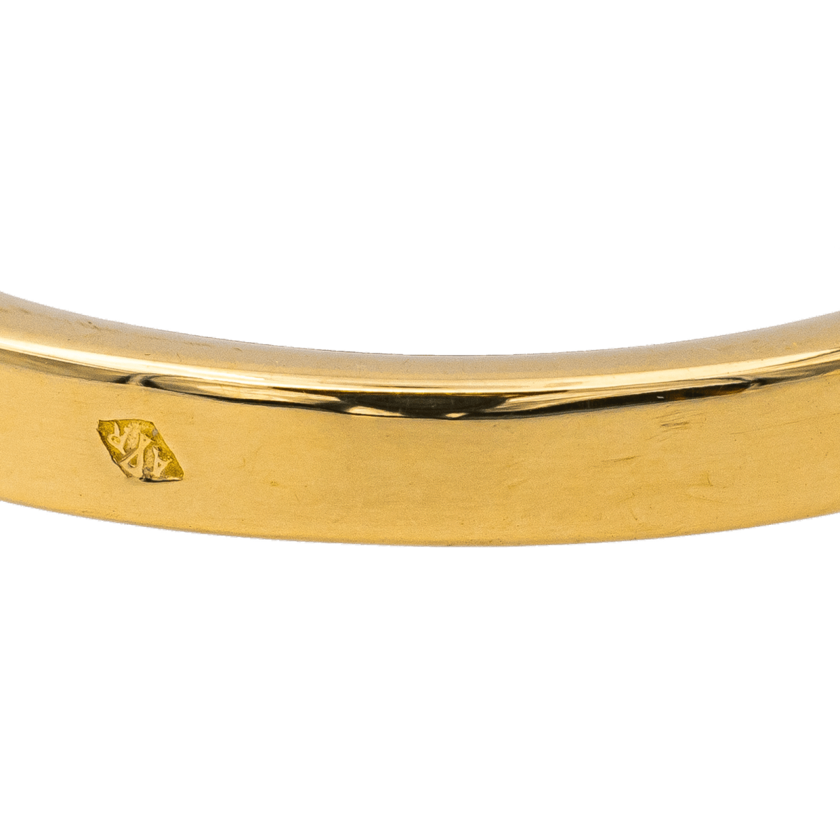 Bague Alliance en or jaune et diamants - Castafiore
