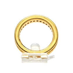 Bague Alliance en or jaune et diamants - Castafiore