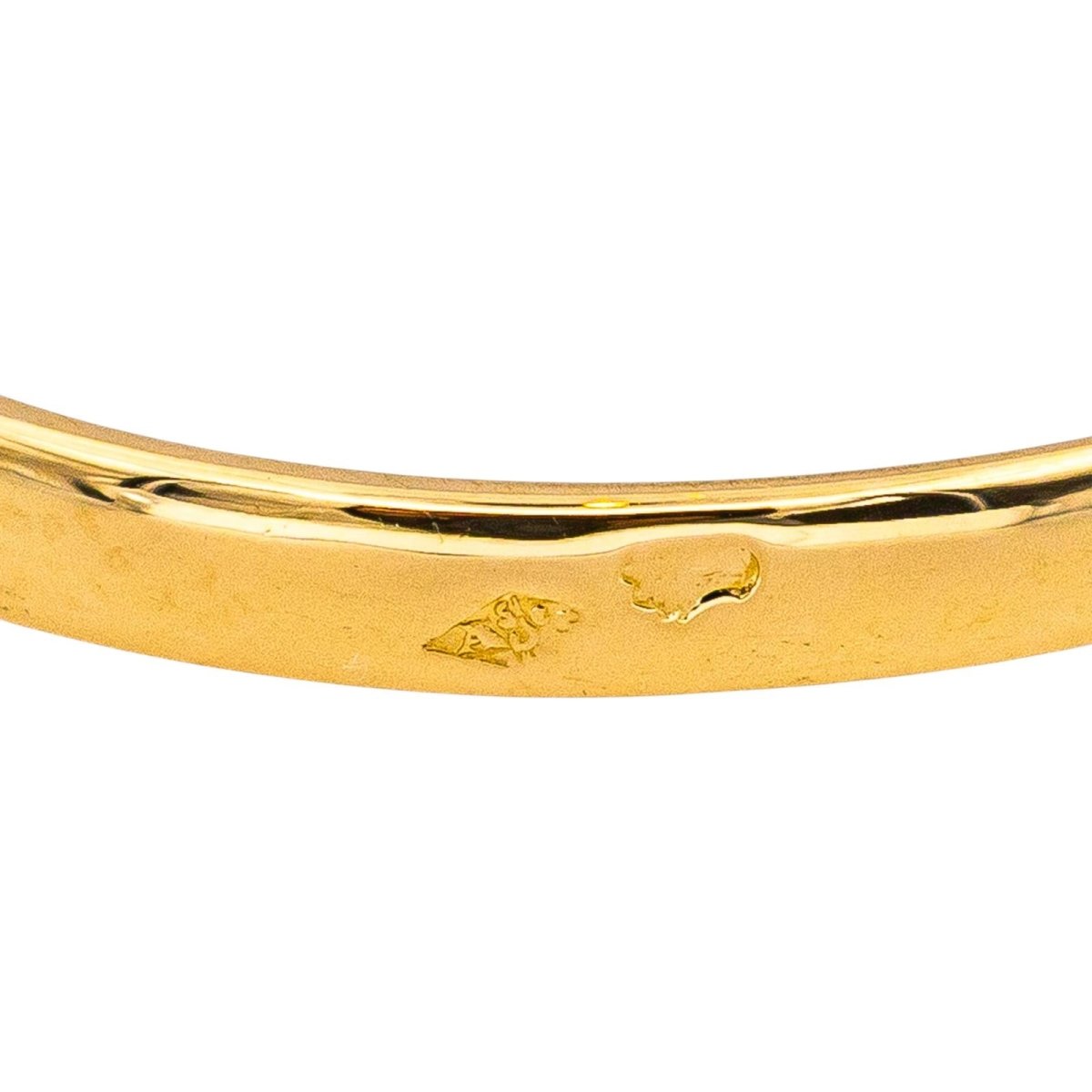 Bague Alliance en or jaune et diamants - Castafiore