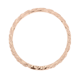 Bague Alliance en or rose - Castafiore