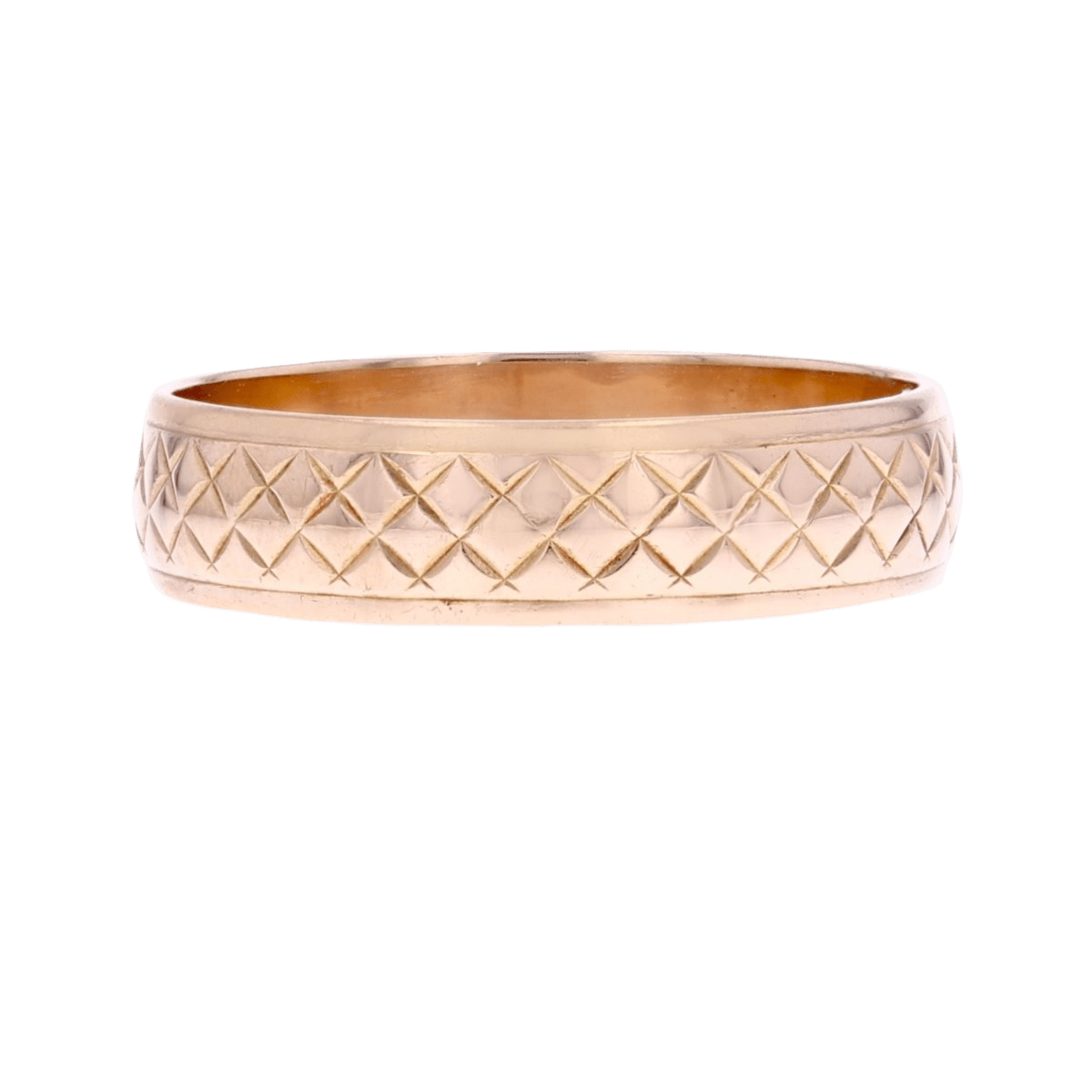 Bague Alliance en or rose - Castafiore