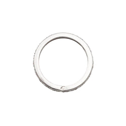 Bague Alliance en platine et diamants - Castafiore