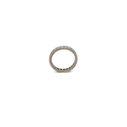Bague Alliance en platine et diamants - Castafiore