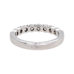 Bague Alliance en platine et diamants - Castafiore