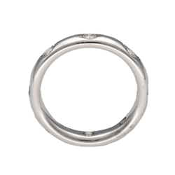 Bague Alliance MAUBOUSSIN en or blanc et diamants - Castafiore