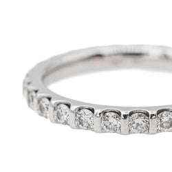 Bague Alliance MAUBOUSSIN en or blanc et diamants - Castafiore