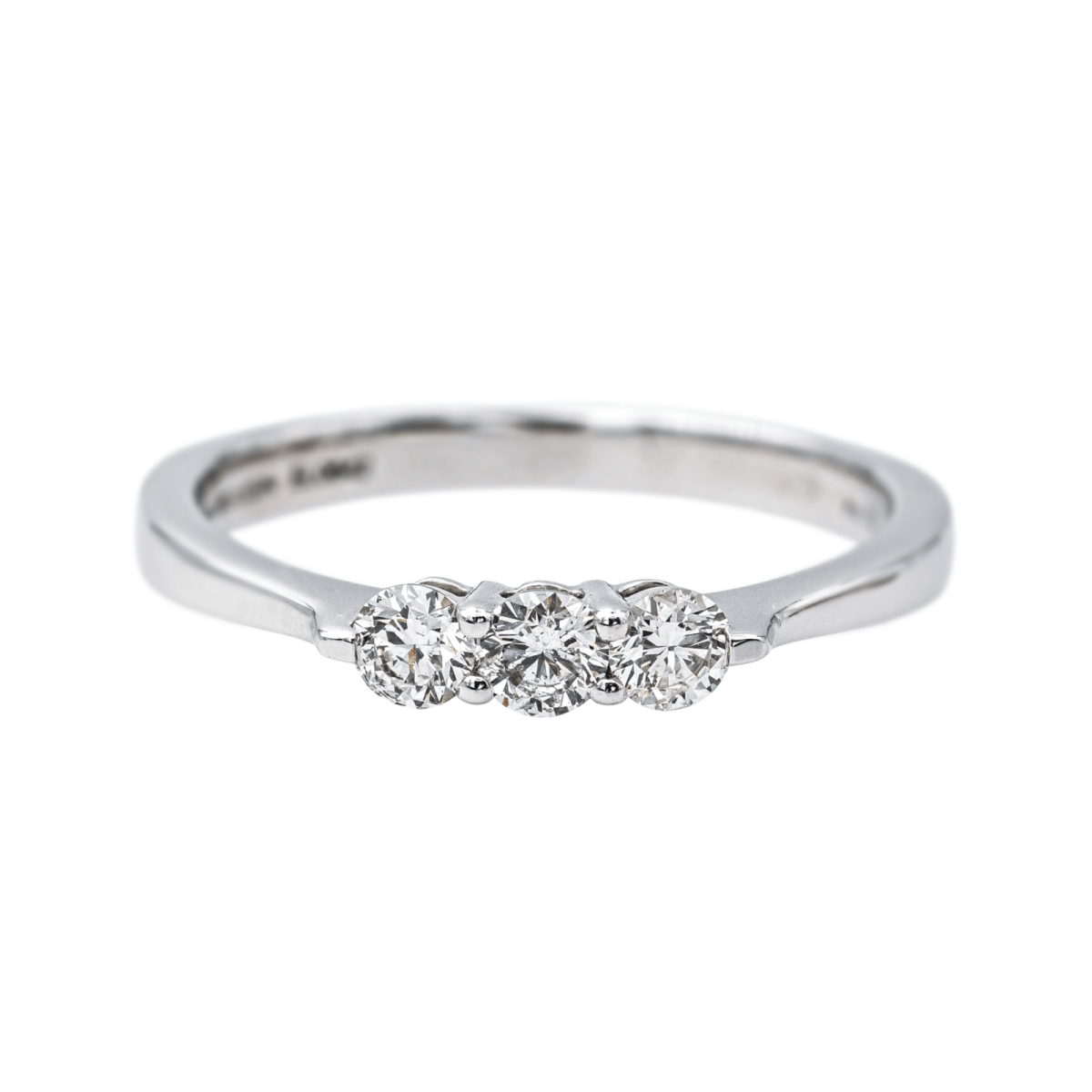 Bague Alliance MAUBOUSSIN "L'alliance du Nouveau Monde" en or blanc et diamants - Castafiore